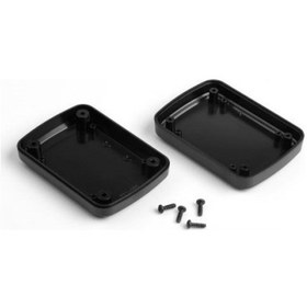 Resim Elektronik Proje Kutusu (Ölçüleri: 88,5X63X27,5Mm) - Siyah 