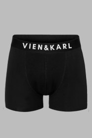 Resim Vien&Karl Erkek Premium Kutuda 3 Siyah Boxer 4 Bambu Çorap Set 6'lı Bx-crp-syh 