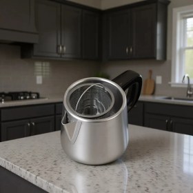 Resim Karaca 2 In 1 Çay Makinesi ve Su Isıtıcı Paslanmaz Çelik Inox 0,95 L Demlik Kapasitesi ile Hızlı Demleme 