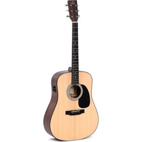Resim Sigma SDM-STE Elektro Akustik Gitar (Natural) 
