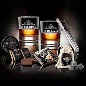 Resim Premium - Erkeklere Özel Viski Hediye Seti 