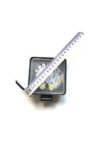 Resim Point 9 Led Kare Projektör Off Road Çalışma Sis Lambası 27W 12-30 