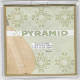 Resim Uzun Sap Profesyonel Pyramid Bağlama - Saz Teli YPSL-404 
