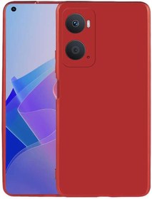 Resim GPACK Oppo A96 4G ile uyumlu Kılıf Mat Lüx Kamera Korumalı Premier Mat Silikon, Kırmızı 