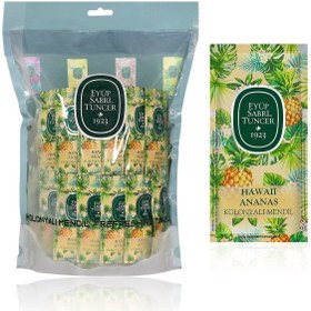 Resim Eyüp Sabri Tuncer Hawaii Ananas Kolonyalı Mendil 150'li (Küçük Boy) 