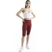 Resim The Step Sports Snc Geniş Cepli Yüksek Bel Toparlayıcı, Sıkılaştırıcı Yoga Dizüstü Tayt 10" 