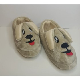 Resim Huzurlu Adımlar Çocuk Peluş Panduf 
