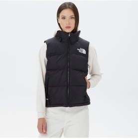 Resim The North Face 1996 Retro Nuptse Kadın Siyah Yelek Düz Nf0a3xeple41 Siyah 