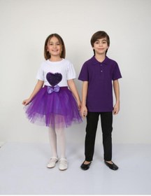 Resim Nacar KIZ ÇOCUK ALT ÜST TAKIM TSHİRT ETEK 23 NİSAN 