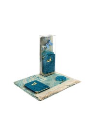 Resim Pvc Kutulu Seccade Seti - Kadife Kaplı Yasin - Seccade - Tesbih - (479778387) 