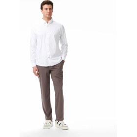 Resim Nautica Erkek Beyaz Slim Fit Gömlek W57310T.1BW 