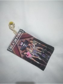 Resim owl bag Kpop Black Pink Desenli Tasarım Bez Kalemlik-cüzdan 