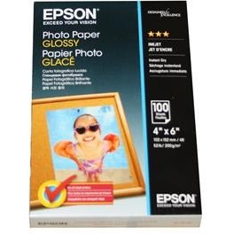Resim Epson 10x15 200Gram 100lü Fotoğraf Kağıdı S042548 