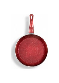 Resim Bonetti Granit Tava - 28 Cm Kırmızı Kırmızı 