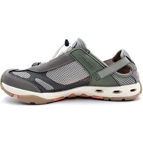 Resim Humtto Erkek Trekking Outdoor Aqua Vizon Haki Spor Sandalet Ayakkabı Bordo 