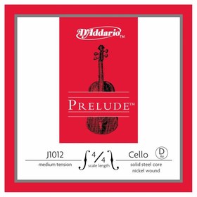Resim D'Addario J1012 4/4M Prelude D Çello Teli (Re) 