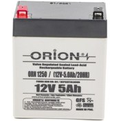 Resim Orion 12v 5ah Bakımsız Kuru Akü 