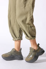 Resim Rovigo Haki Kadın Sneaker 116386-04 