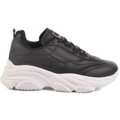 Resim Walkway Siyah Beyaz Bağcıklı Kadın Sneaker Çok Renkli 