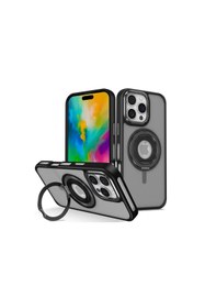Resim artlab Art Joko İphone 16 Pro Max Banza Magsafe Standlı Kapak - Siyah Lab 
