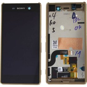 Resim Sony Uyumlu Xperia M5 Lcd Ekran Dokunmatik Gold Servis Çıtalı 