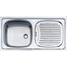 Resim Teka Ebm 45 Mutfak Eviye Sağ / Sol Paslanmaz Çelik Ebm 45 Sağ Delikli 