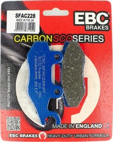 Resim 2017-2021 Peugeot Metropolis 400 Arka Fren Balatası Ebc Sfac228 