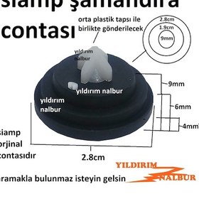 Resim Siamp Gömme Rezervuar İç Takım Şamandıra Contası Flatör Contası O 