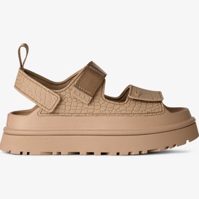 Resim Ugg Goldenglow Embossed Kadın Krem Sandalet 
