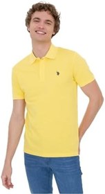 Resim U.S. Polo Assn. Erkek Polo Yaka T-shirt GRİ MELANJ 2XL GTP04IY022 