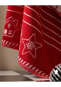 Resim Madame Coco Flavon %100 Pamuk Yüz Havlusu - Kırmızı - 50x70 Cm 8684427295977 Çok Renkli 