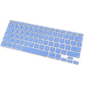 Resim Tpu Klavye Kılıfı Toz Geçirmez Klavye Koruyucu Film Apple Macbook Air 13.3 İnç A1466/a1369 Açık Mavi İle Uyumlu 