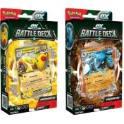 Resim POKEMON TRADING CARD GAME LUCARIO AND AMPHAROS EX BATTLE DECK 