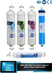 Resim İnline Kapalı Kasa Su Arıtma Cihazı Yeni Nsf'li Özel Seri 5 Aşamalı Vontron Membranlı Filtre Seti 