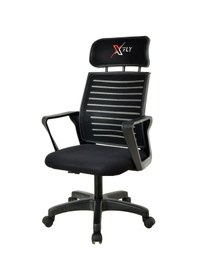 Resim Xfly Plastik Ayaklı Oyuncu Koltuğu-Siyah File-2390C0541 