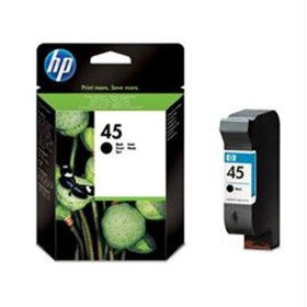 Resim HP 45 Black Siyah 42ML Kartuş 51645AE 