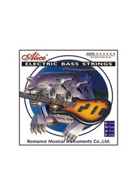 Resim ALİCE A606-4M BAS GİTAR TELİ TAKIM 4 TELLİ 0.45 - .105 