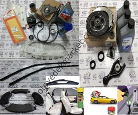 Resim PEUGEOT 206 1,4 HDI Full Bakım Seti (ORJİNAL) Tüm Filtreler Motor Yağı Triger Seti Devirdaim Debriyaj Seti Keçeler ve Çatal Dahil(ORJİNAL) 