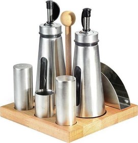 Resim 6' lı Tuzluk, Yağdanlık, Sirkelik Takımı GRV-18 