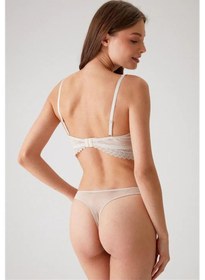 Resim Pierre Cardin 4833 Kadın Bralet Sütyen Tanga Külot Takım-taş Taş 