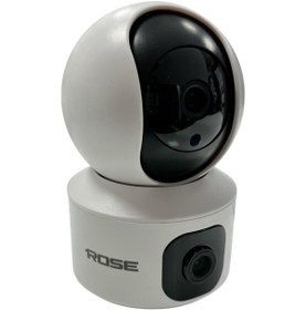 Resim Rose Ahd-30150 İç Ortam Akıllı Wireless Kamera 360derece Hareketli Çift Kameralı 
