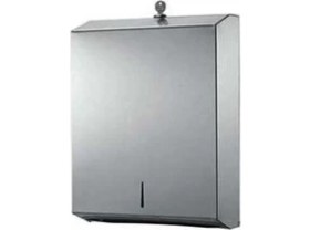 Resim Berta Paslanmaz 400'lü Z-Katlama Kağıt Havlu Dispenseri 