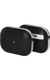 Resim Movenchy Airpods Pro 2 (2.nesil) Mo-A8 Armor Kılıf - Gümüş Nemere 