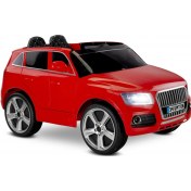Resim Q-suv Akülü Jeep 12v Uzaktan Kumandalı Akülü Araba Audio Q Suv Akülü Araçlar Kırmızı 