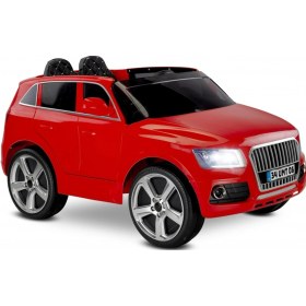 Resim Q-suv Akülü Jeep 12v Uzaktan Kumandalı Akülü Araba Audio Q Suv Akülü Araçlar Kırmızı 