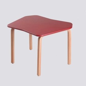 Resim KYS Design Çocuk Masası, Dikdörtgen Şeklinde, Naturel Rengi, Kırsal Rustik Stil, 69x49x47 cm, Kullanım Alanı: Oyun, Çalışma 