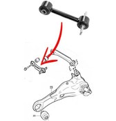 Resim Volvo S40 V40 Arka Denge Kolu Kisa 1996 2004 533332139 