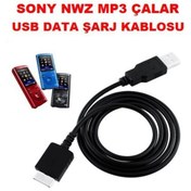 Resim OEM Sony Nwz Mp3 Çalar Player Usb Data Şarj Kablosu 