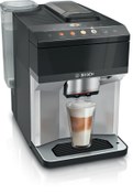 Resim Bosch TPE40307 Espresso Tam Otomatik Kahve Makinesi VeroCafe Metalik inoks gümüş, Piyano siyah 