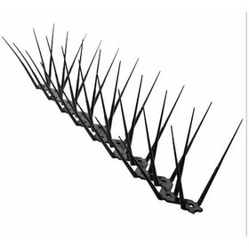 Resim Batı Kuş Kovucu Siyah Kuş Kovar Kuşkonmaz Diken 50 CM 50 Adet 